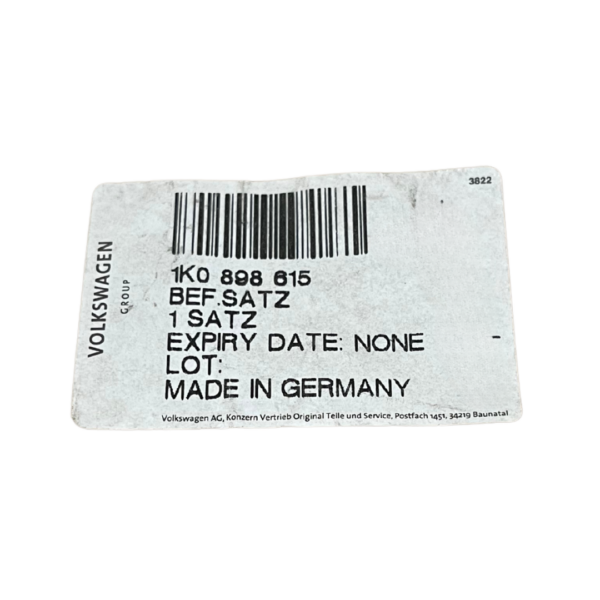 Befestigungssatz – 1K0 898 615 – Bild 2