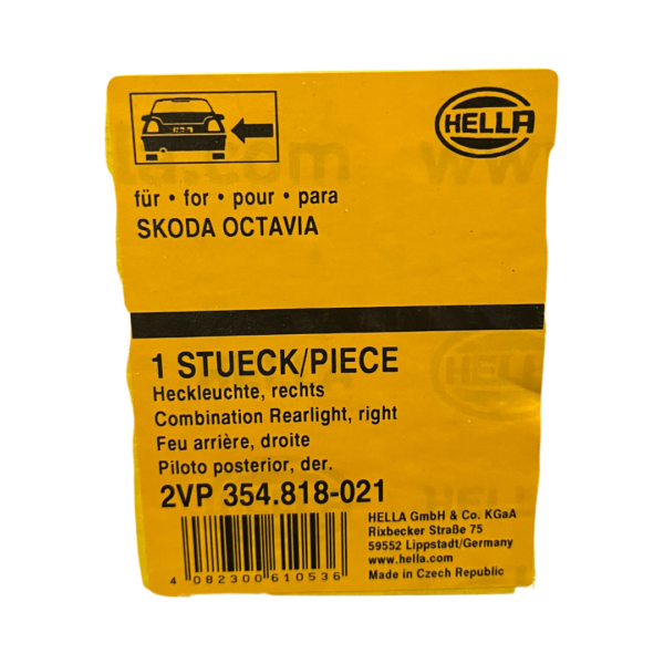 Skoda Octavia Heckleuchte – 2VP 354.818-021 – Bild 2