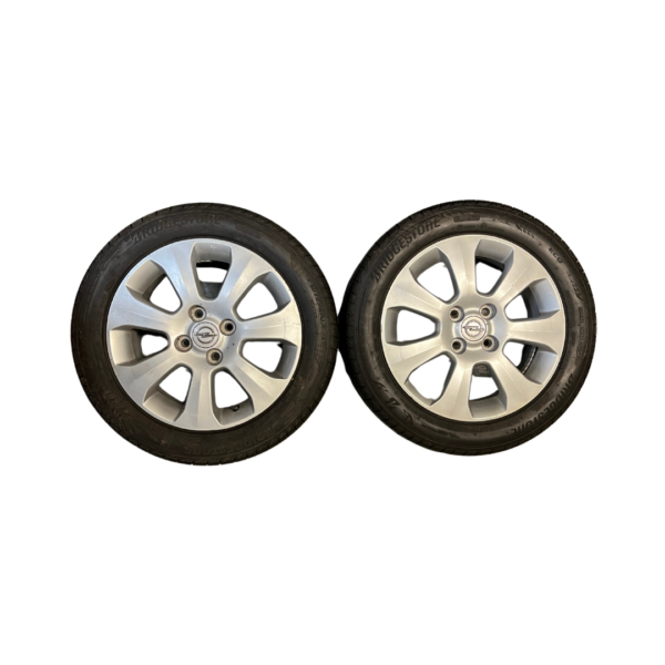 4x Bridgestone Turanza ECO 185/55 R15 86T inkl. Felgen & 3x Opel Nabendeckel – 13923 – Bild 3