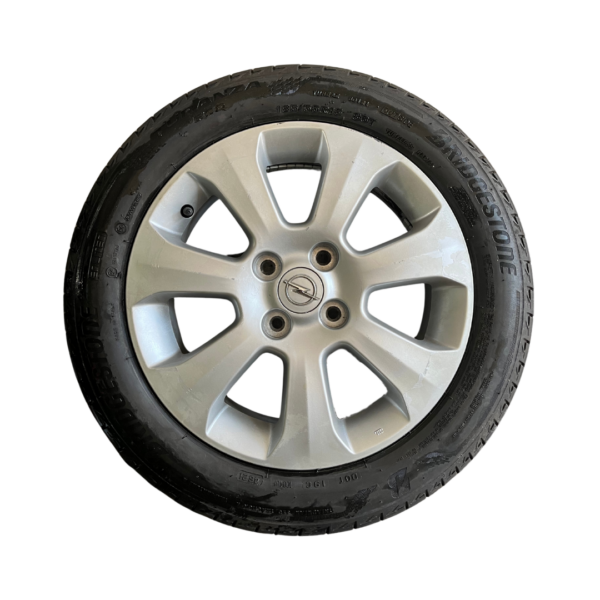 4x Bridgestone Turanza ECO 185/55 R15 86T inkl. Felgen & 3x Opel Nabendeckel – 13923 – Bild 6