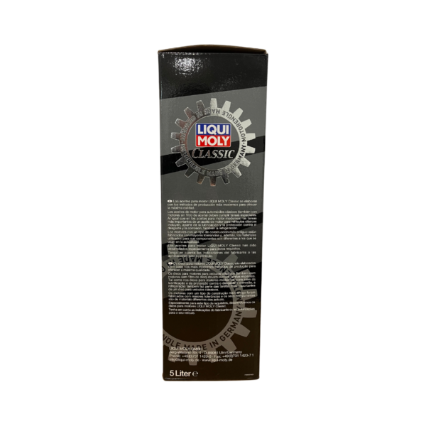 Liqui Moly Classic SAE 20W-50 HD Motorenöl 5L – Schutz für Old- & Youngtimer – Bild 4