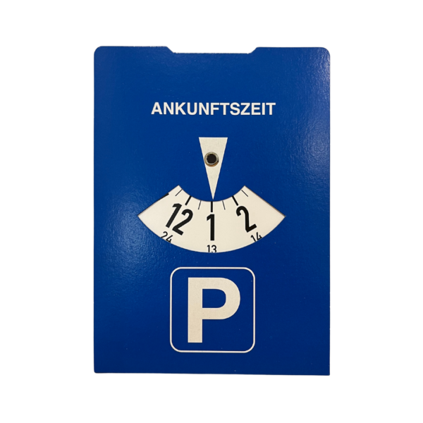 Pappparkscheibe mit Kraftstoffrechner – 2-in-1 Parkhelfer & Verbrauchsrechner