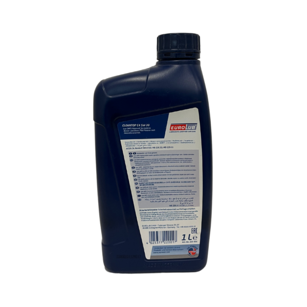 Eurolub Cleantop C4 5W-30 1 L – Bild 2
