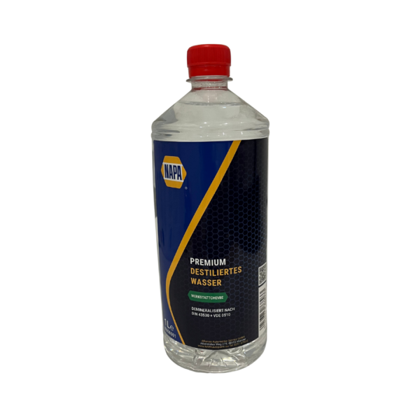 Napa Premium Destiliertes Wasser – 1 L