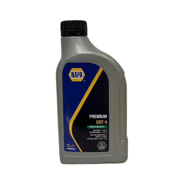 NAPA Premium DOT 4 Bremsflüssigkeit 1 L