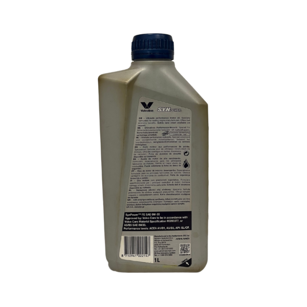 Valvoline SynPower FE 0W‑30  1 L – Bild 2