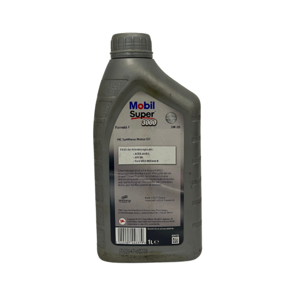 Mobil Super 3000 Formula F 5W‑20 1 L – Bild 2