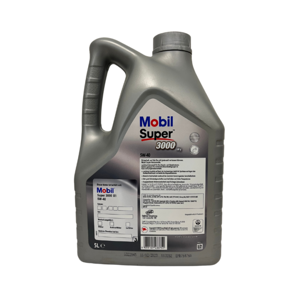 Mobil Super 3000 X1 5W‑40 5 L – Bild 2