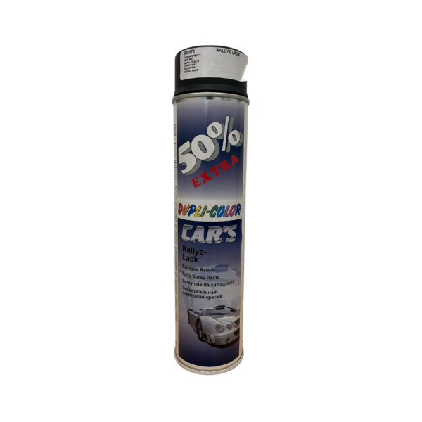 Dupli‑Color Cars Rallye Lack Schwarz Matt – 600 ml