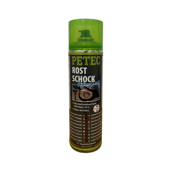 Petec Rostschock Kälteschock Spray – 500 ml