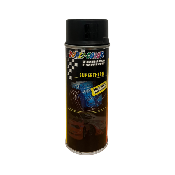 Dupli‑Color Tuning Supertherm Black 800 °C – 400 ml