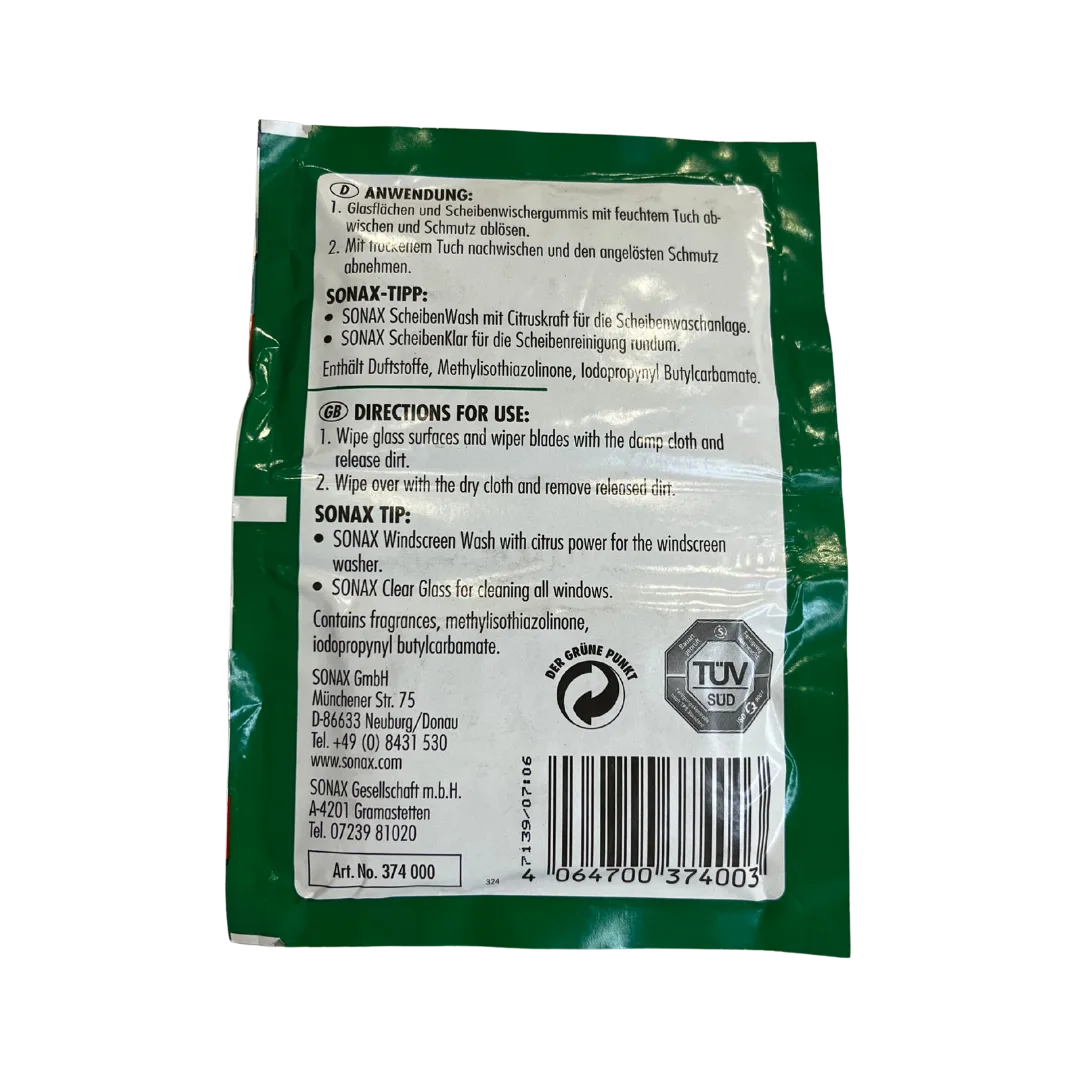 SONAX Klare Sicht Reinigungs- und Trockentuch – Bild 2